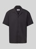 Jack & Jones Freizeithemd mit Knopfleiste Modell 'MASSIMO' Black