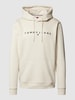 Tommy Jeans Hoodie met kangoeroezak Beige