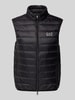 EA7 Emporio Armani Daunenweste mit Stehkragen Modell 'TRAIN' Black