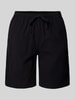 Soyaconcept Relaxed Fit Shorts mit elastischem Bund Modell 'Cissie' Black
