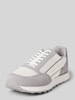 ARMANI EXCHANGE Sneakers met labelprint, model 'ENGLISH' Lichtgrijs