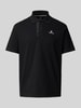 FIRE + ICE Poloshirt mit Label-Print Modell 'Ramon' Black