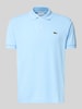 Lacoste Regular Fit Poloshirt aus reiner Baumwolle Hellblau
