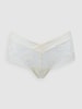 Chantelle Slip met bloemenborduursels, model 'Champs Elysees' Offwhite