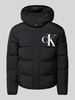 Calvin Klein Jeans Steppjacke mit Logo-Print Black