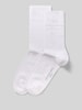 Christian Berg Men Socken aus Baumwoll-Mix Weiss