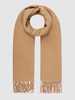 Kurt Beines Schal mit Baumwoll-Anteil  Offwhite