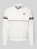 SERGIO TACCHINI Sweatjacke mit Reißverschluss Modell 'ORION' Offwhite