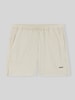 BOSS Green Relaxed Fit Sportshorts mit elastischem Bund Sand