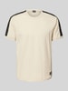 EA7 Emporio Armani T-Shirt mit Label-Print Offwhite