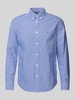 Tommy Hilfiger Regular Fit Freizeithemd mit Button-Down-Kragen Modell 'HERITAGE' Royal