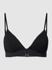 Calvin Klein Underwear Bikinitop met labeldetail, model 'CORE TONAL' Zwart