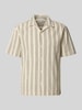 ONLY & SONS Relaxed Fit Freizeithemd aus reiner Baumwolle Modell 'CRUZ' Offwhite