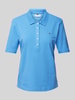 Tommy Hilfiger Poloshirt met korte knoopsluiting Bleu