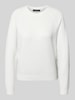 Vero Moda Regular fit gebreide pullover met ronde hals, model 'DOFFYSHINE' Zilver
