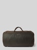 Barbour Weekendtas met labelpatch, model 'HOLDALL' Olijfgroen