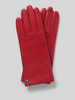 Roeckl handschoenen van nappaleer met fleecevoering Rood