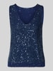 Weekend Max Mara regular fit top met katoen model 'MILORD' Donkerblauw