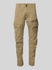 PME Legend Slim Fit Hose aus Baumwoll-Mix in Cargo-Optik Beige