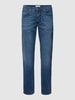 Brax Straight Fit Jeans mit 5-Pocket-Design Modell 'Cadiz' Blau