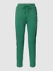 MAC Sweatpants mit Strukturmuster Modell 'FUTURE 2.0' Grün
