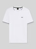 BOSS Green t-shirt o kroju regular fit z mieszanka bawełny model 'TAUL ' Biały