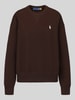 Polo Ralph Lauren Sweatshirt mit Logo-Stickerei Metallic Braun
