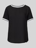 More & More T-Shirt mit Rundhalsausschnitt Black