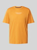 Jack & Jones Premium T-Shirt mit Label-Print Orange