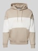 Jack & Jones Hoodie mit Label-Print Modell 'LEGACY' Beige