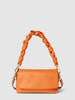 Abro Schultertasche aus Leder mit Label-Detail Modell 'SOLEY' Orange