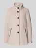 Milo Coats Wollen jack met kasjmier, model 'JANNA' Beige