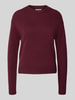 Christian Berg Woman Wollen pullover met ronde hals Bordeaux