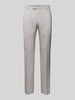 JOOP! Collection Slim Fit Anzughose mit Bügelfalten Modell 'Blayr' Silber