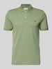 Lacoste Slim Fit Poloshirt aus reiner Baumwolle Gruen
