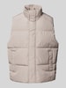 Jack & Jones Bodywarmer met opstaande kraag, model 'BRADLEY' Beige