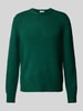 SELECTED HOMME Strickpullover mit Rundhalsausschnitt Modell 'CODY' Oliv