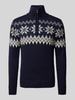 Dale of Norway Strickpullover mit Stehkragen Marine