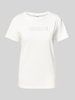 Guess Activewear T-Shirt mit Label-Detail Modell 'BRIANA' Offwhite