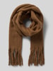Kurt Beines Schal mit Fransen Camel