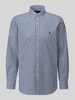 Polo Ralph Lauren Custom Fit Freizeithemd aus Baumwoll-Mix Marine