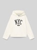CHAMPION Hoodie mit Kapuze Offwhite