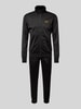 EA7 Emporio Armani Regular Fit Trainingsanzug mit Label Print Black