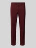 BOSS Orange Regular Fit Chino aus Baumwoll-Mix Bordeaux