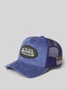 Von Dutch Trucker cap met labelpatch model 'CASQUETTE' Marineblauw