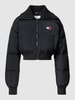 Tommy Jeans Steppjacke im Cropped-Look Modell 'ULTRA CROP' Schwarz
