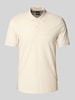 BOSS Koszulka polo o kroju slim fit z wyhaftowanym logo model ‘PALLAS’ Złamany biały