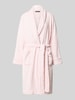 Lauren Ralph Lauren Relaxed Fit Bademantel mit aufgesetzten Taschen Rosa