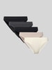 DORINA Slip mit bequemem Schnitt im 5er-Pack Modell 'ROSANNE' Black