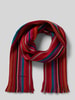 PAUL SMITH Schal aus Lanawolle Modell 'IVAN' Rot